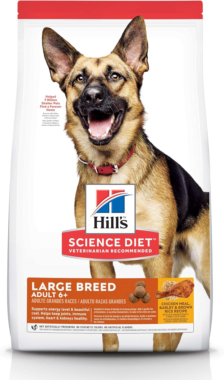 Hill's Science Diet Adult 6+ Large Breed Senior Dry Dog Food 12kg