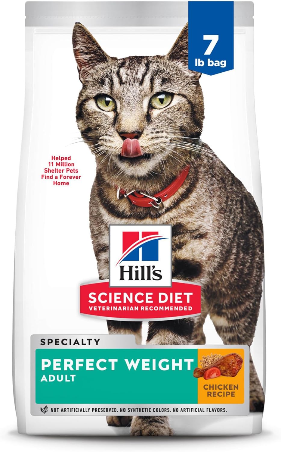 Hill's Science Diet Perfect Weight Adult, Chicken Recipe, 3.17kg Bag