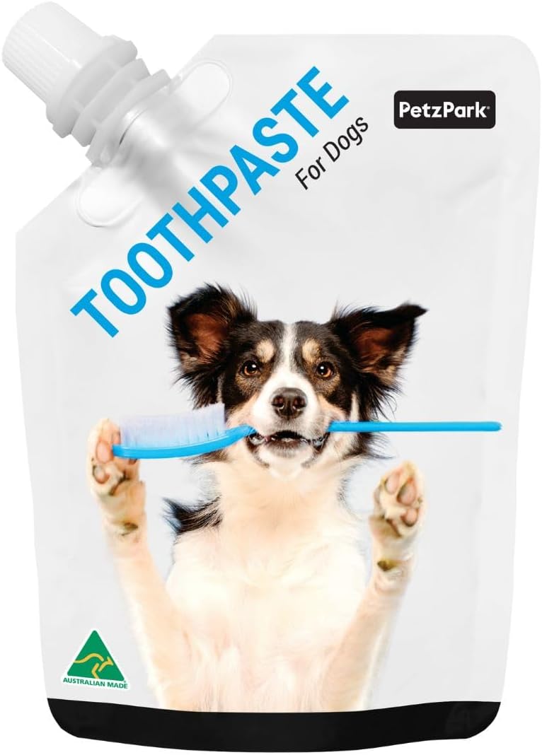 Petz Park Toothpaste Made In Australia - Clean Dogs' Teeth - Dental Cleaning for Dogs