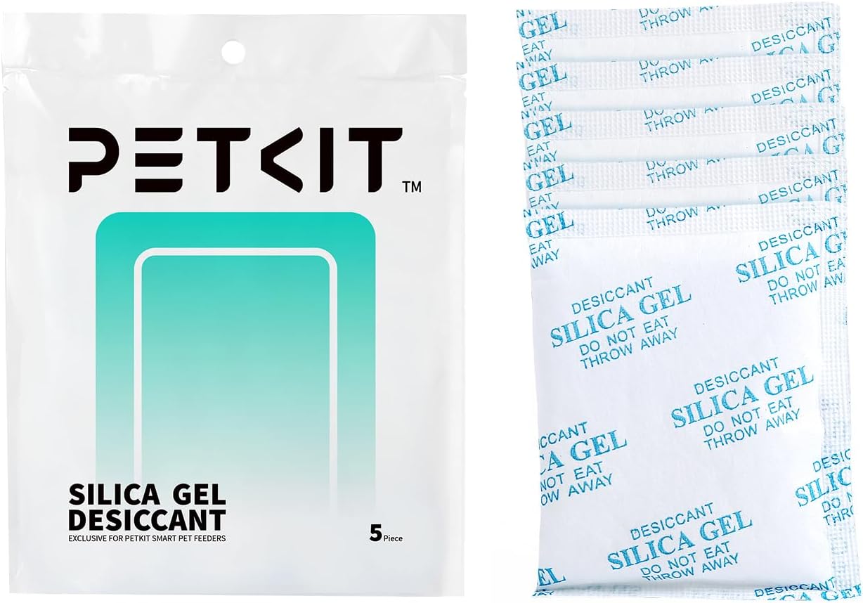 PETKIT Replaced Desiccant Bags for All Automatic Cat Dog Feeders -5 Packs