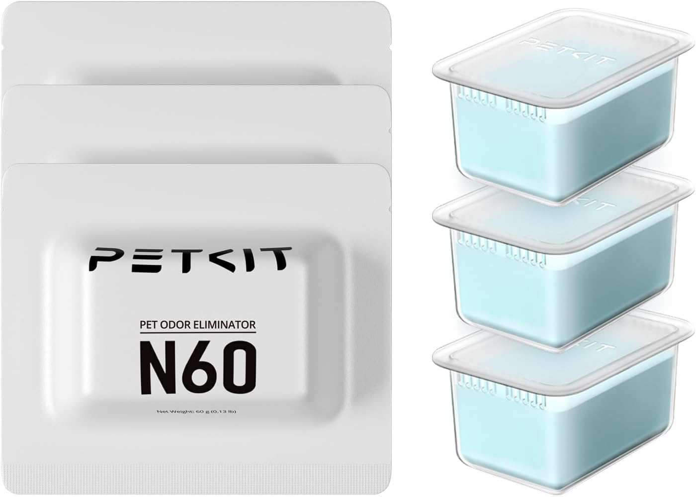 PETKIT N60 Pet Odor Control for Purobot Ultra and Purobot Max Pro Self-Cleaning Cat Litter