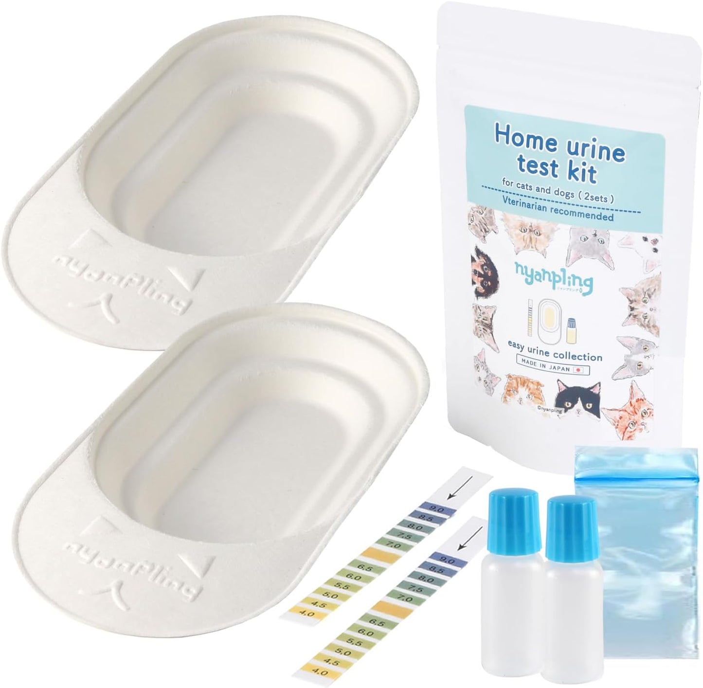 2-Sets of Urine Test Kit, Urine Collector for Dogs & Cats