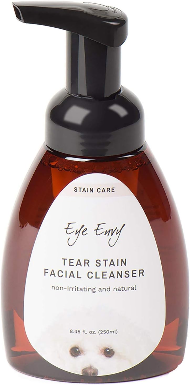 Eye Envy Tear Stain Facial Cleanser for Dogs and Cats (8.45 Fl Oz)