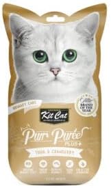 Kit Cat Purr Puree Plus Urinary Care Cat Food 4 Pack
