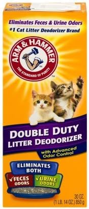 Arm & Hammer Double Duty Litter Deodorizer with Advanced Odor Control 30oz (5)