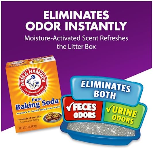 Arm & Hammer Double Duty Litter Deodorizer with Advanced Odor Control 850 g