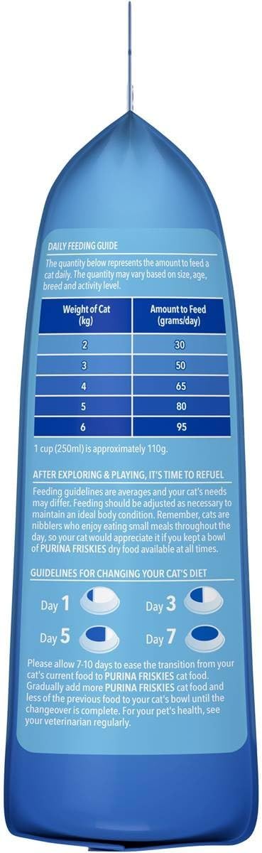 Purina Friskies Seafood Sensations Adult Dry Cat Food 1 kg
