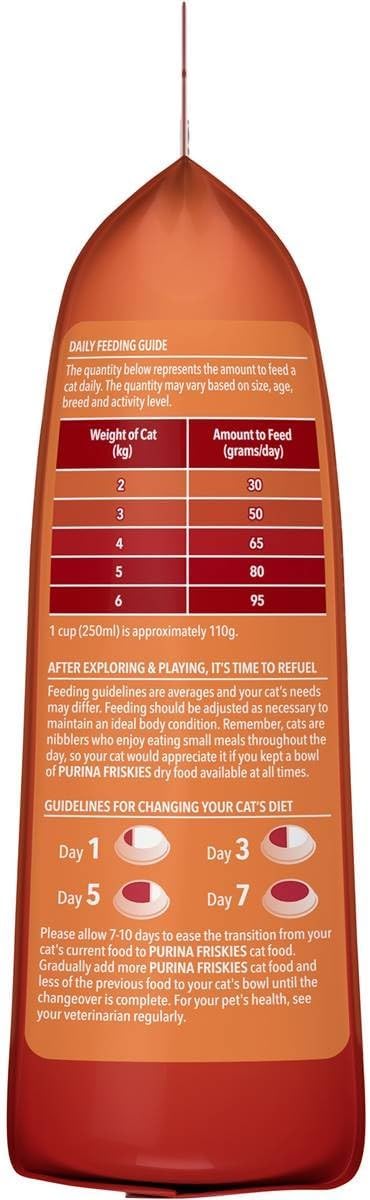 Purina Friskies Meaty Grill Adult Cat Food 1 kg