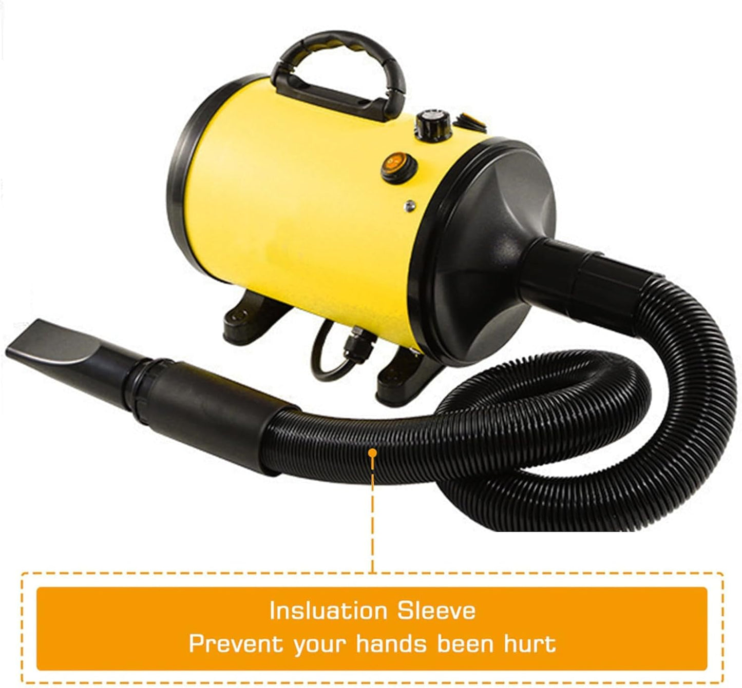 Memows Dog Hair Dryer, 2800W Dog Blaster Dryer, Pet Grooming Hair Dryer