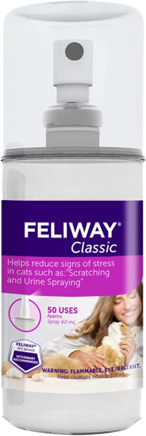 FELIWAY Optimum Diffuser & FELIWAY Classic Spray Bundle Set