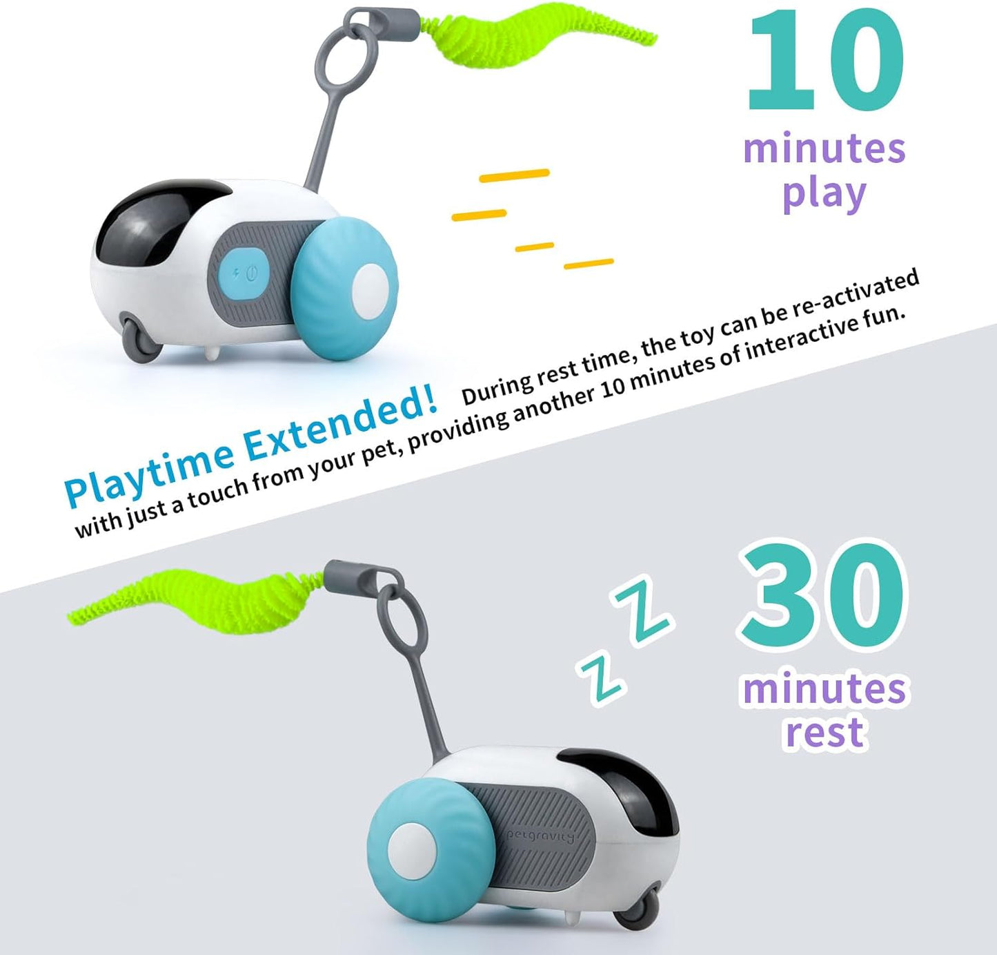 Aymxcls Interactive Cat Toy with Remote Control