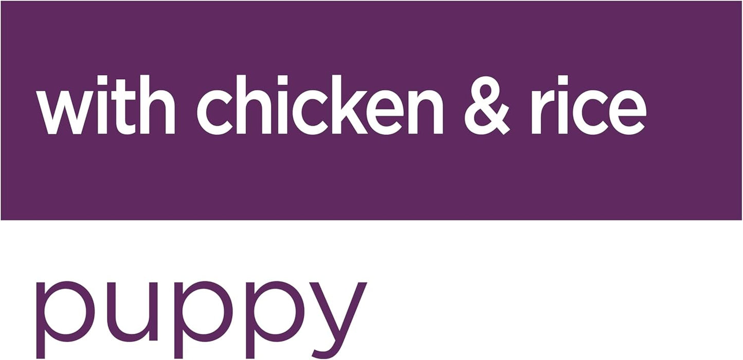 Optimum Chicken and Rice Wet Puppy Food, 12 Cans, Medium