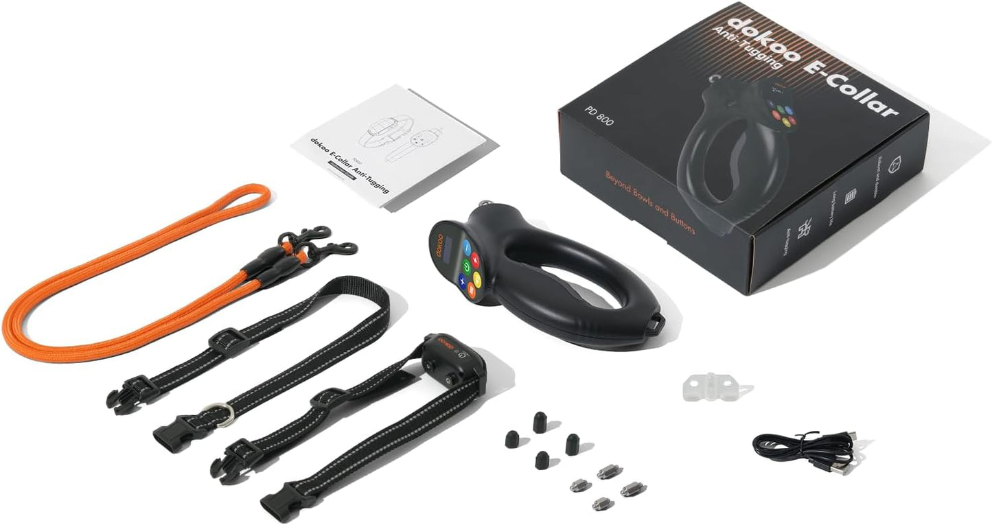 Dog Training Collar with Remote, with Auto-Brake Dog Training Leash,1600FT IP67