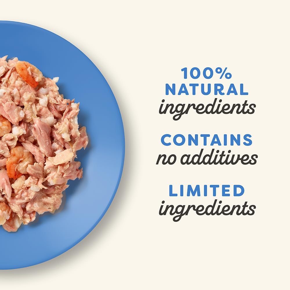 Applaws 100% Natural Wet Cat Food Mixed Variety Fish Deluxe in Broth Tin 70g (Pack of 32), Limited Ingredients Pet Food