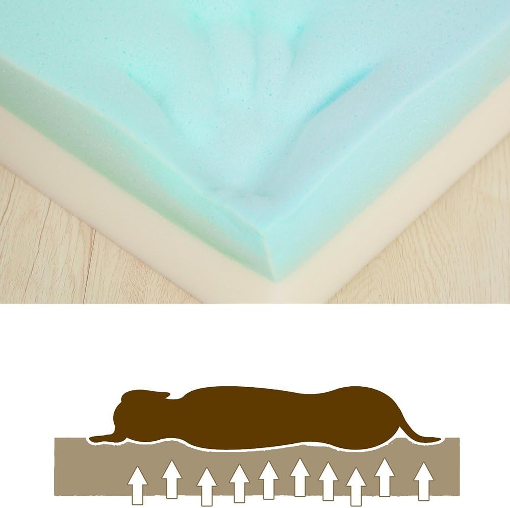 Laifug Orthopedic Memory Foam Large Dog Bed,Durable Water Proof Liner