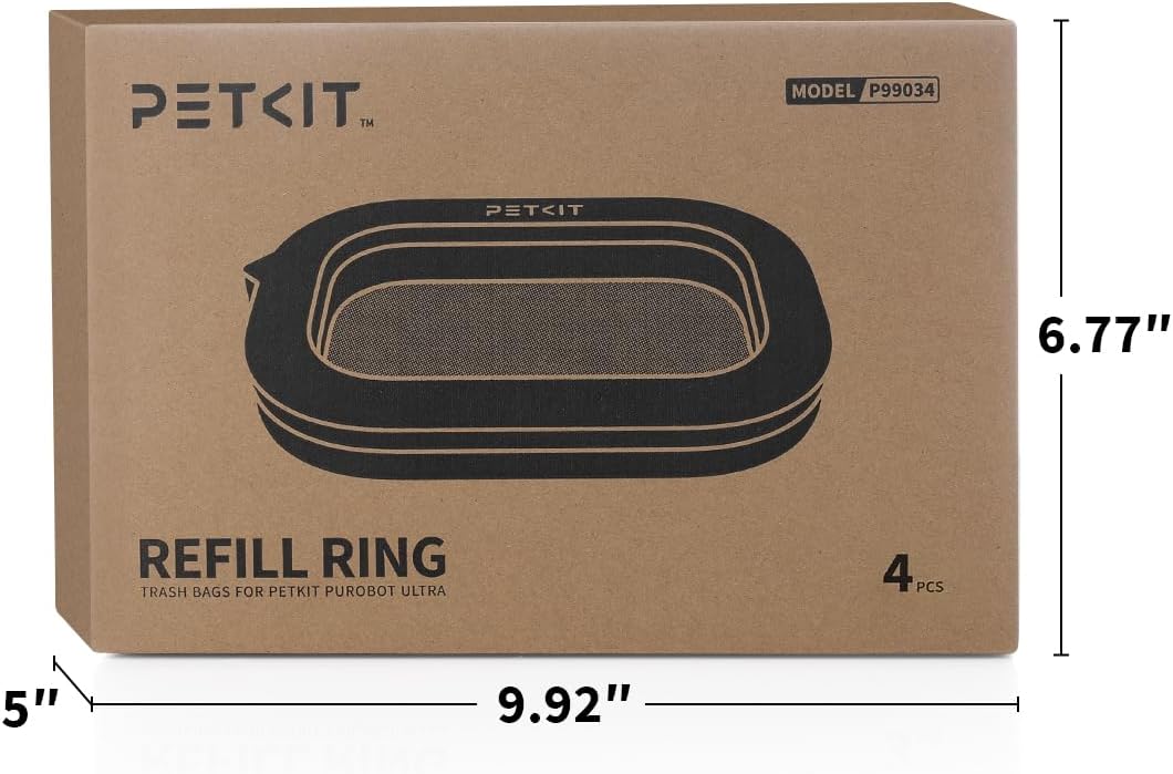 PETKIT Trash Bag Refill Rings for Purobot Ultra Auto-Packing Self-Cleaning Cat Litter Box
