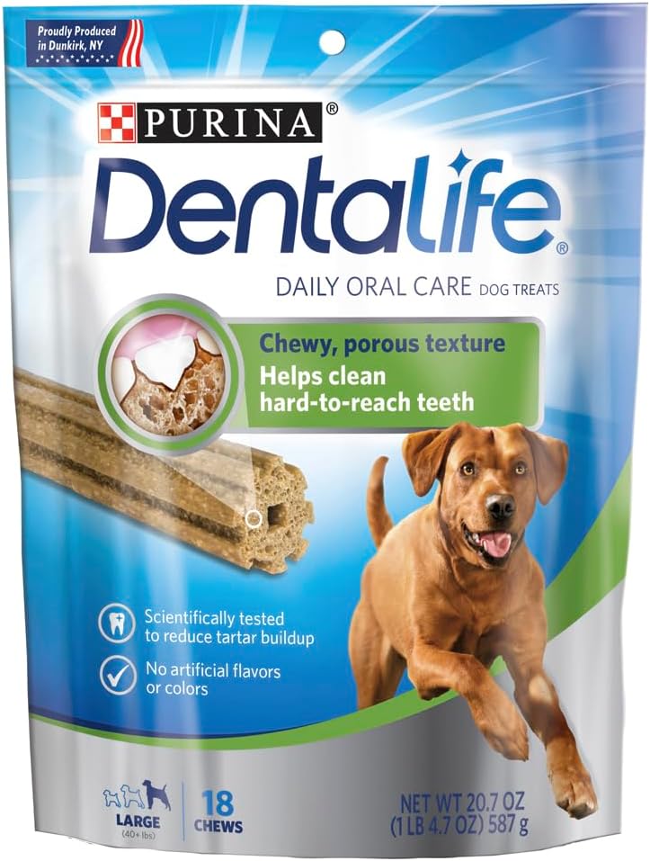 Dentallife Adult Daily Large Breed Dog Dental Treats