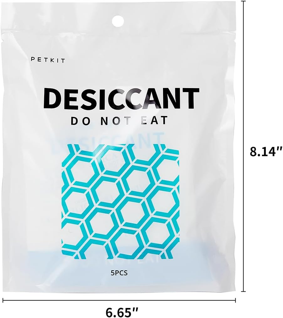 PETKIT Replaced Desiccant Bags for All Automatic Cat Dog Feeders -5 Packs