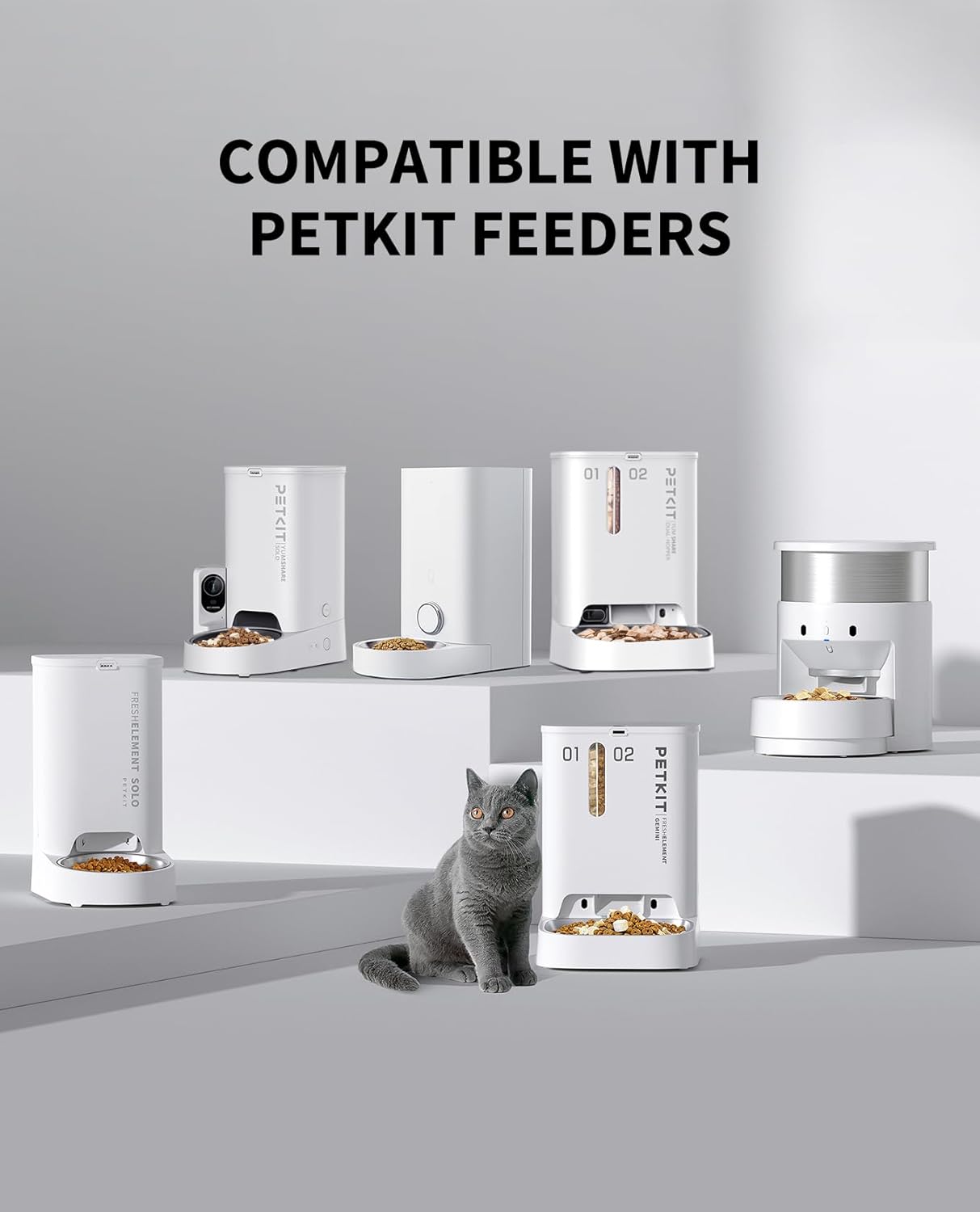 PETKIT Replaced Desiccant Bags for All Automatic Cat Dog Feeders -5 Packs