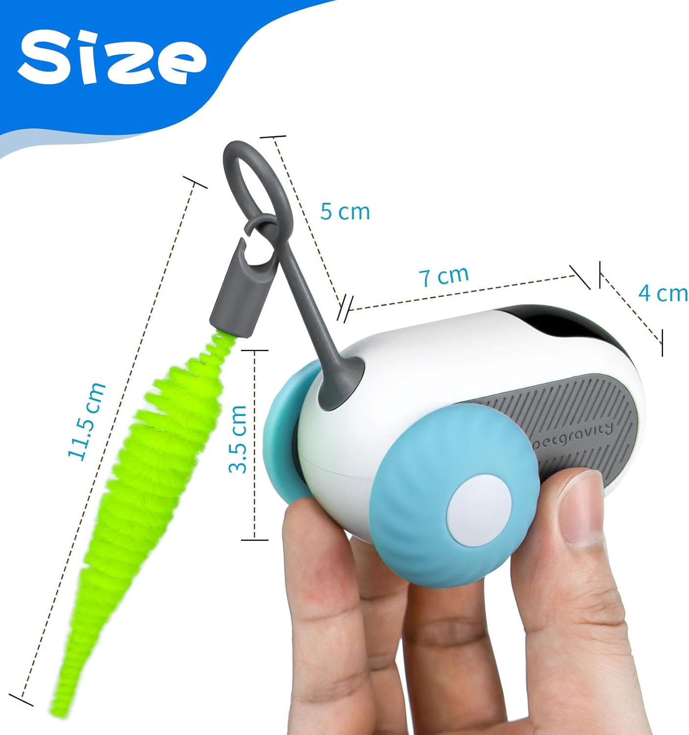 Aymxcls Interactive Cat Toy with Remote Control