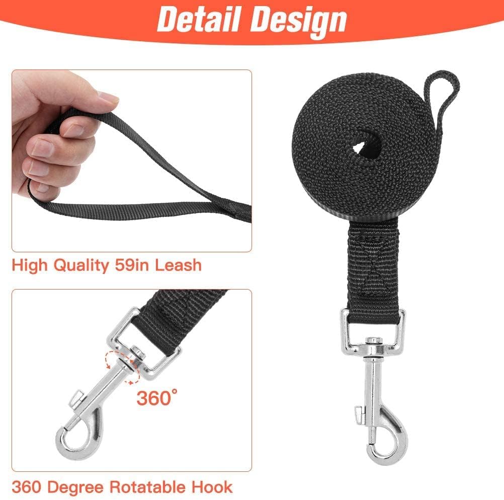 PAWCHIE Puppy Harness and Leash Set - Soft Mesh Dog Vest Harness, Reflective & Adjustable Harness
