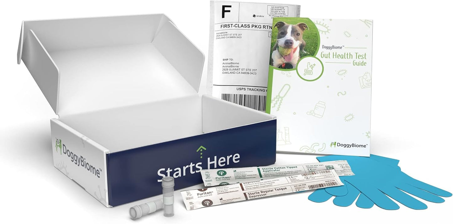 Dog Probiotics Test Kit - Gut Microbiome Health Test - DoggyBiome