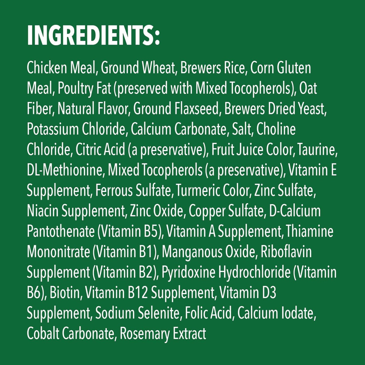 GREENIES Feline Dental Cat Treats Oven-Roasted Chicken Flavour 60g