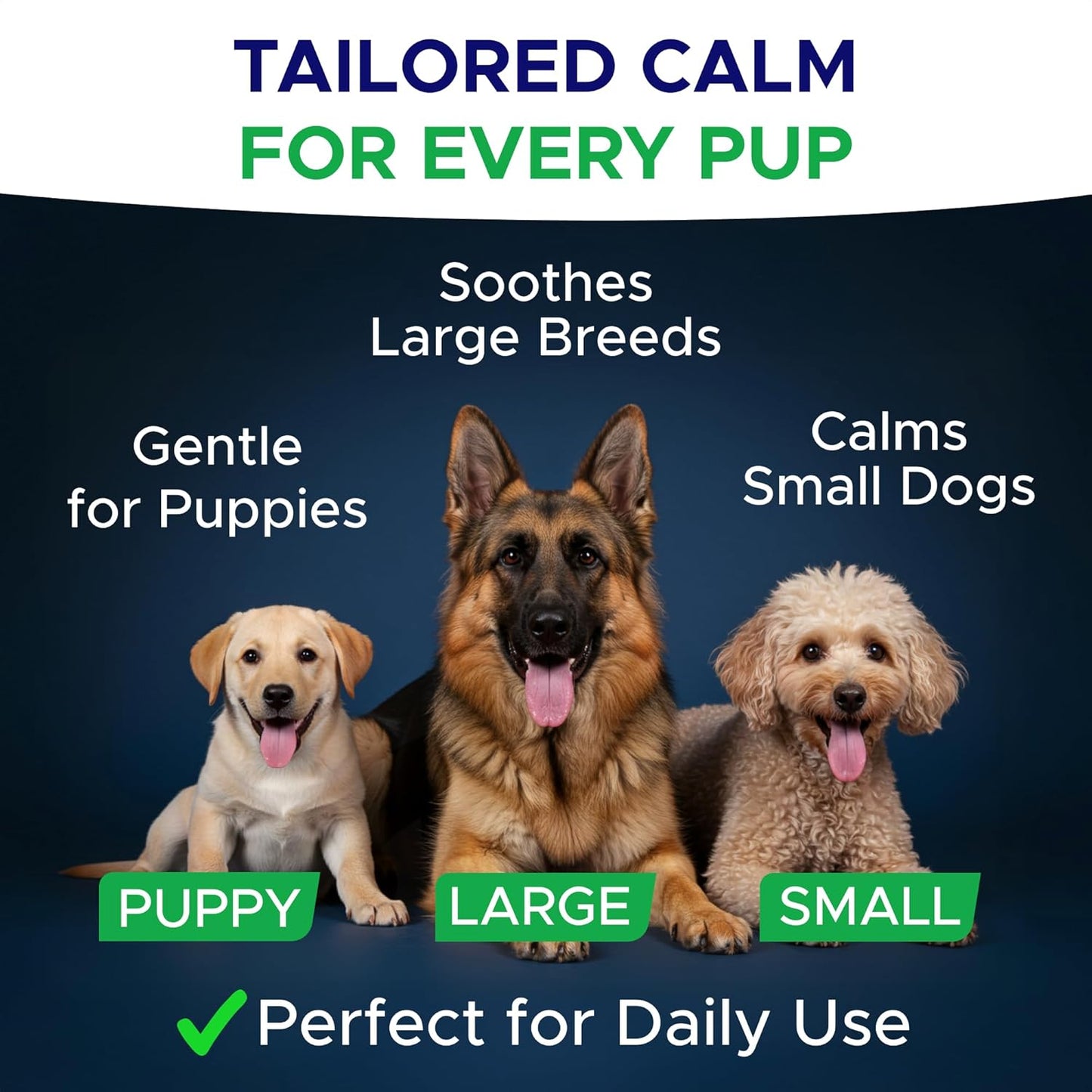 Melatonin for Dogs to Sleep 6mg - Doggie Sleep Aid Treats - Sleeping Pills for Anxiety- Made in USA - 120Ct