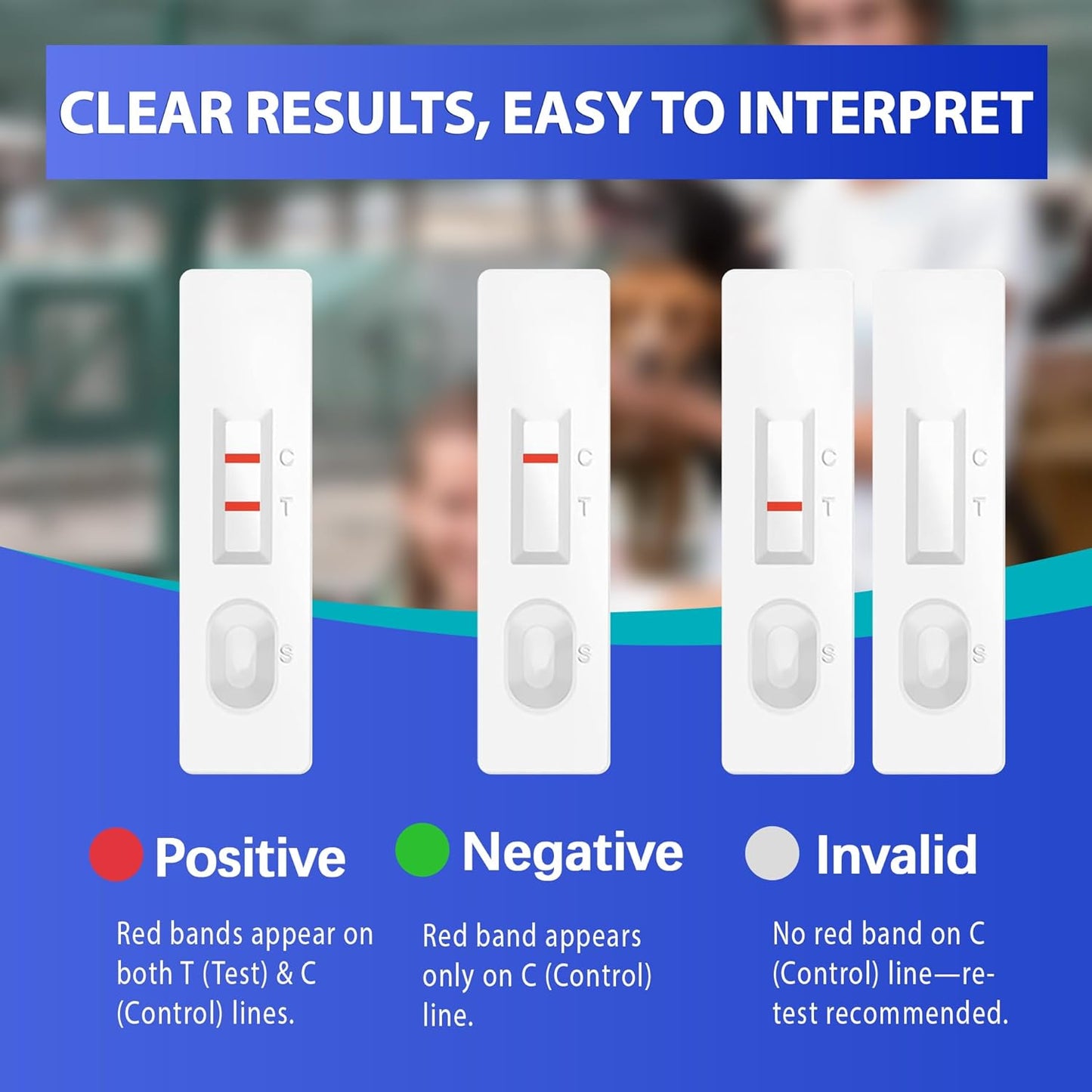 Dog Cat Pregnancy Test kit at Home – 2 Tests/Pack Canine & Feline Pregnancy Screening Kit Relaxin Test Kit