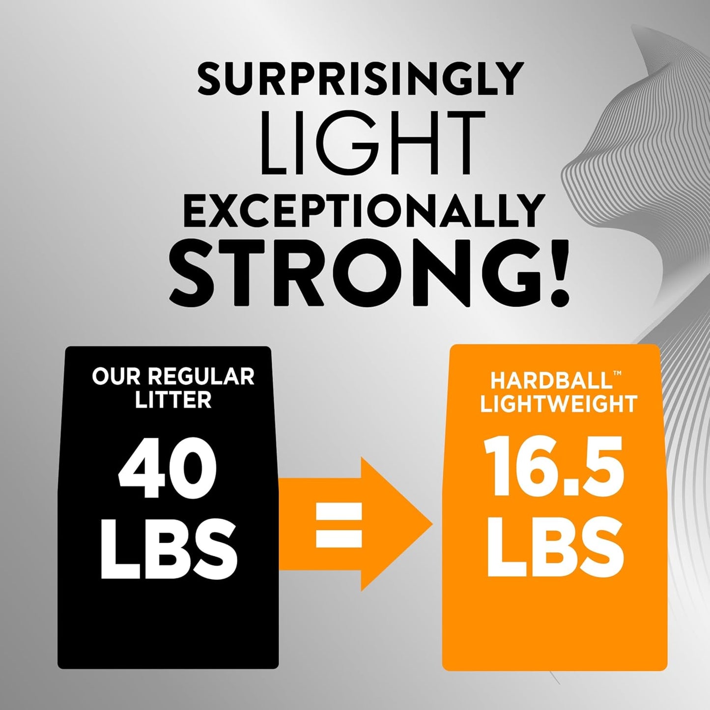 ARM & HAMMER Hardball Lightweight Platinum Multi-Cat Clumping Cat Litter Odor Control-USA Product