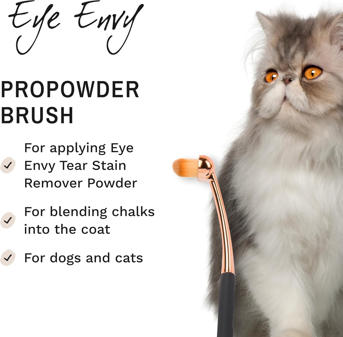 Eye Envy ProPowder Applicator Brush for Dogs and Cats