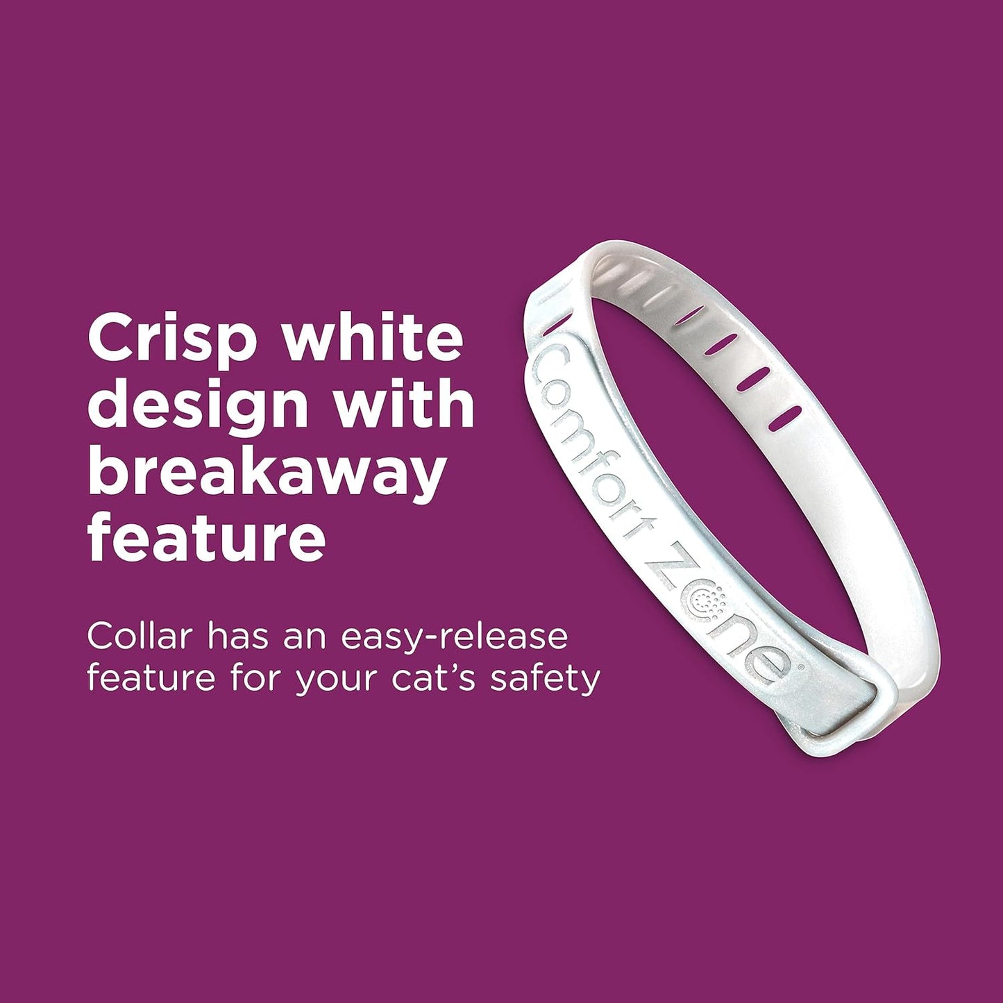 Comfort Zone Cat Calming Collar Savings Pack: 2 30-Day Calming Collars for 60 Days