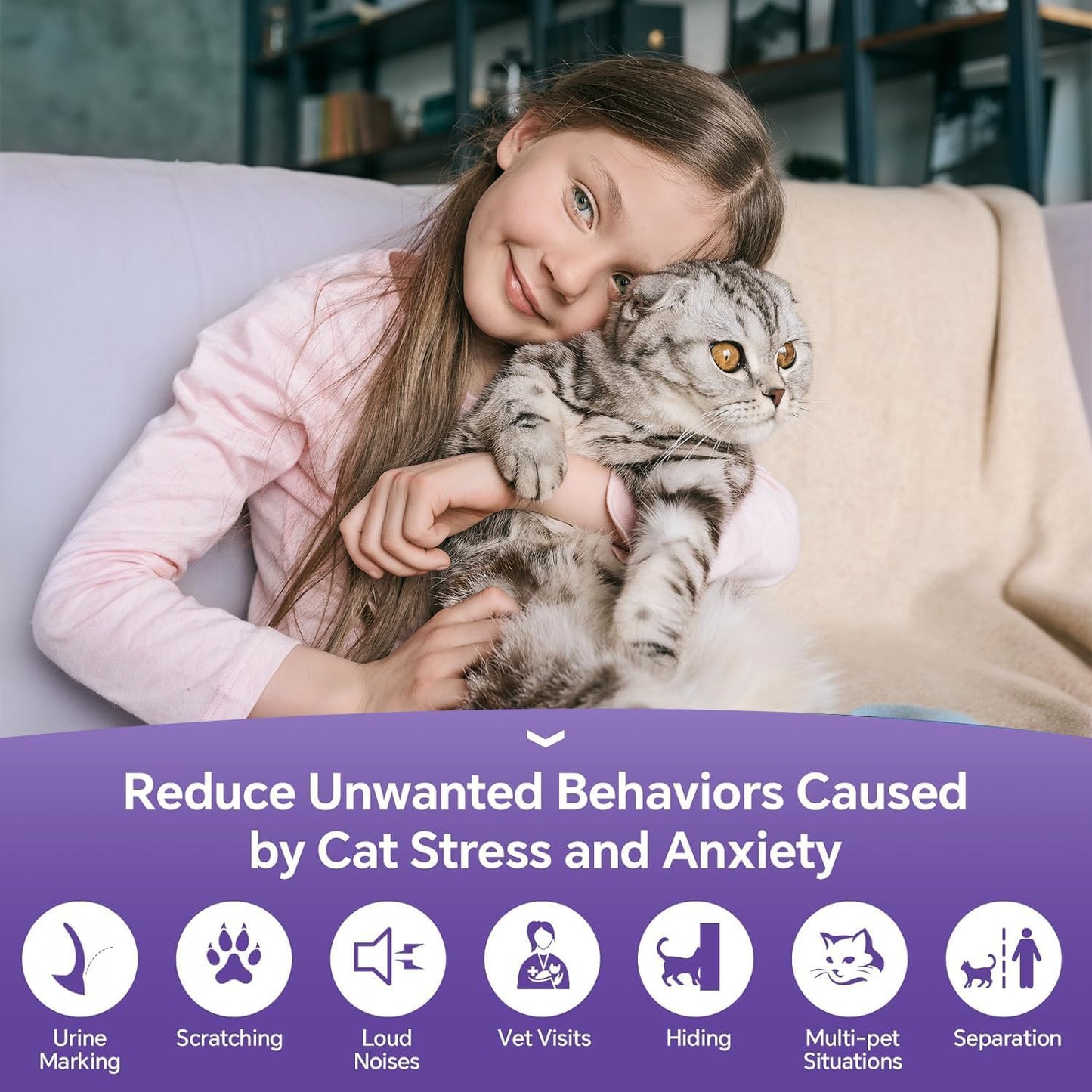 Cat Calming Pheromone Spray - Anti Anxiety Pet Products