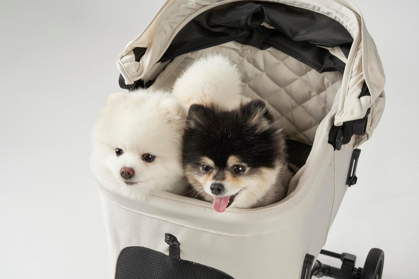 Airbuggy WIZ X Beige Air Buggy Wizx Lightweight Compact Pet Cart