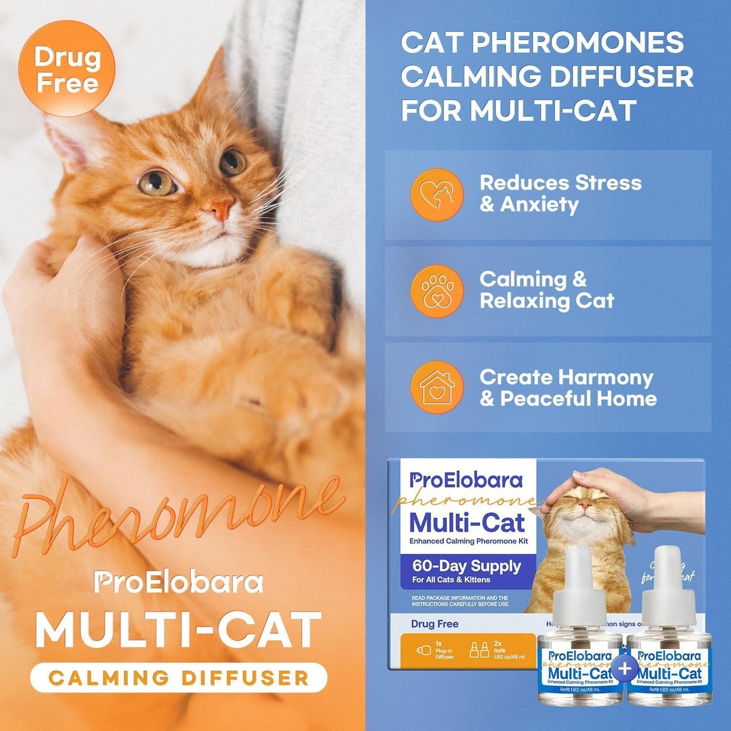 Cat Calming Pheromone Diffuser: Cat Calming Pheromones Diffusers