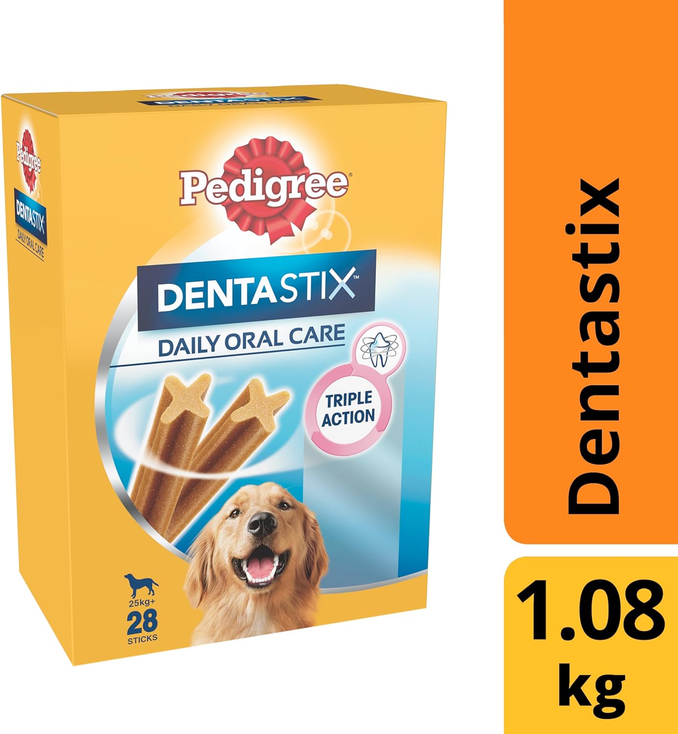 PEDIGREE DentaStix Large Giant Breeds Dental Dog Treats, 28 Sticks
