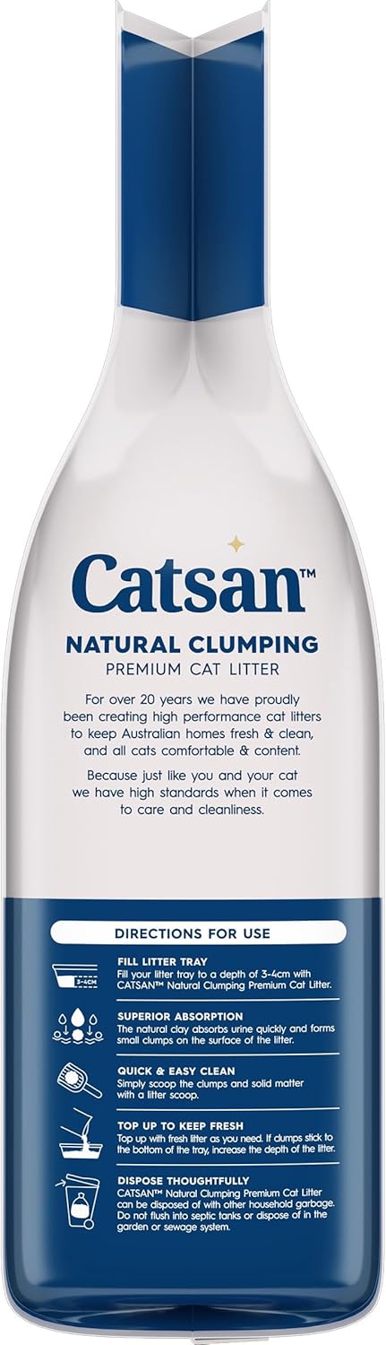 Catsan Cat Litter Ultra Clumping Clay 3.5Kg X4