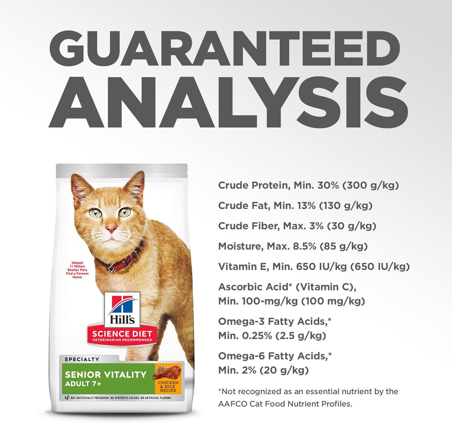 Hill's Science Diet Senior Vitality Adult 7+, 2.72kg Bag