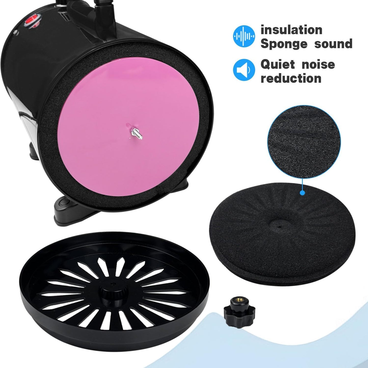 Dog Hair Dryer - Adjustable Speed & Temperature 2800W Dog Grooming Dryer