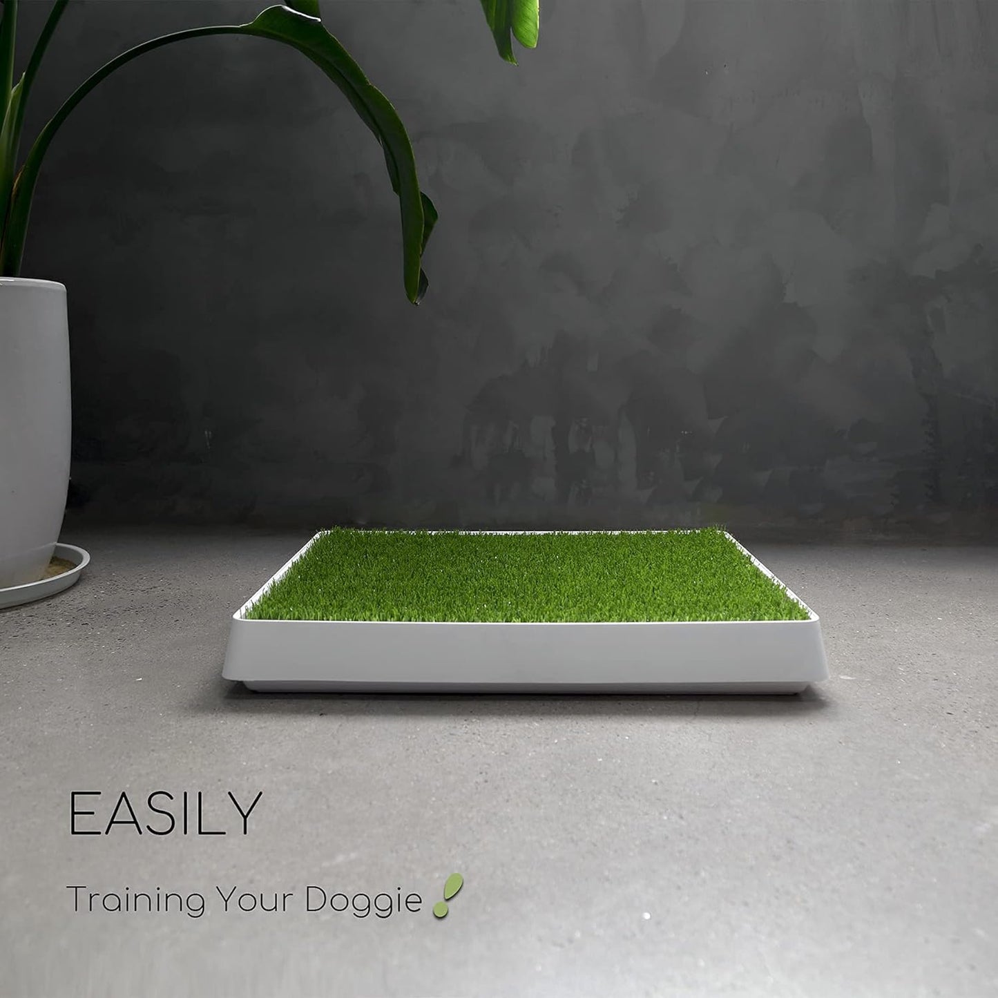 SunTurf Dog Grass Pad with Tray, Dog Litter Box