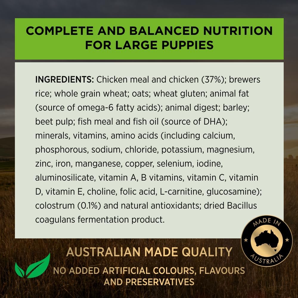 PRO Plan Puppy Dry Dog Food Large Breed Chicken 15kg