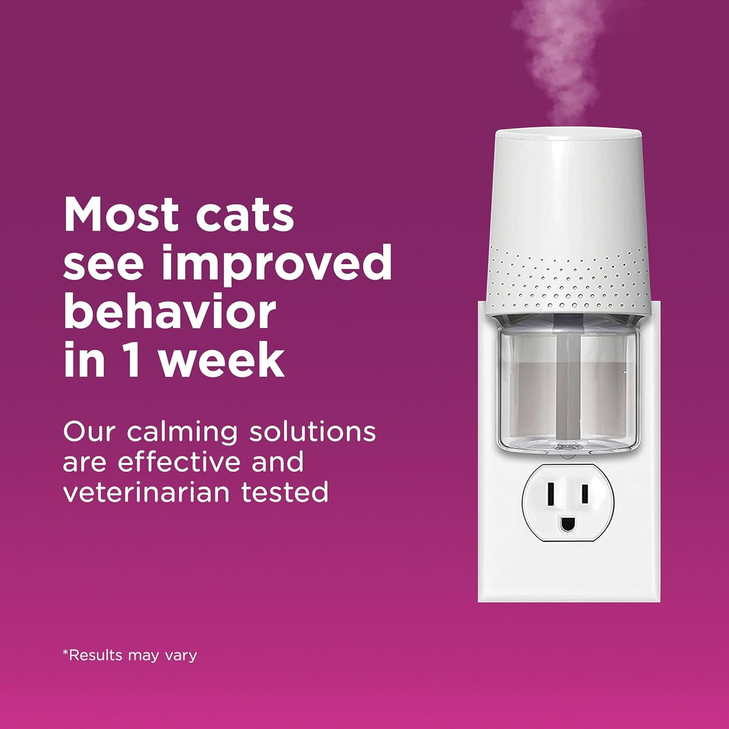 Comfort Zone 2 Pack Cat Calming Diffuser Refills; 30-day Refills