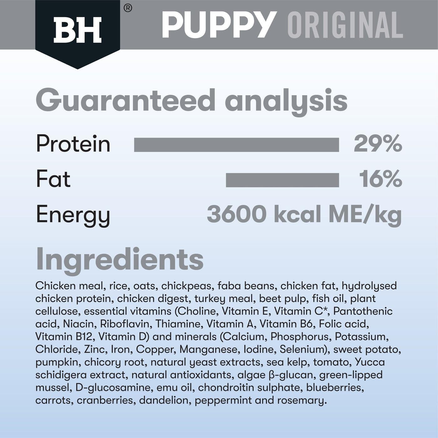 Black Hawk Puppy Large Breed Chicken and Rice Dry Dog Food 20 Kg