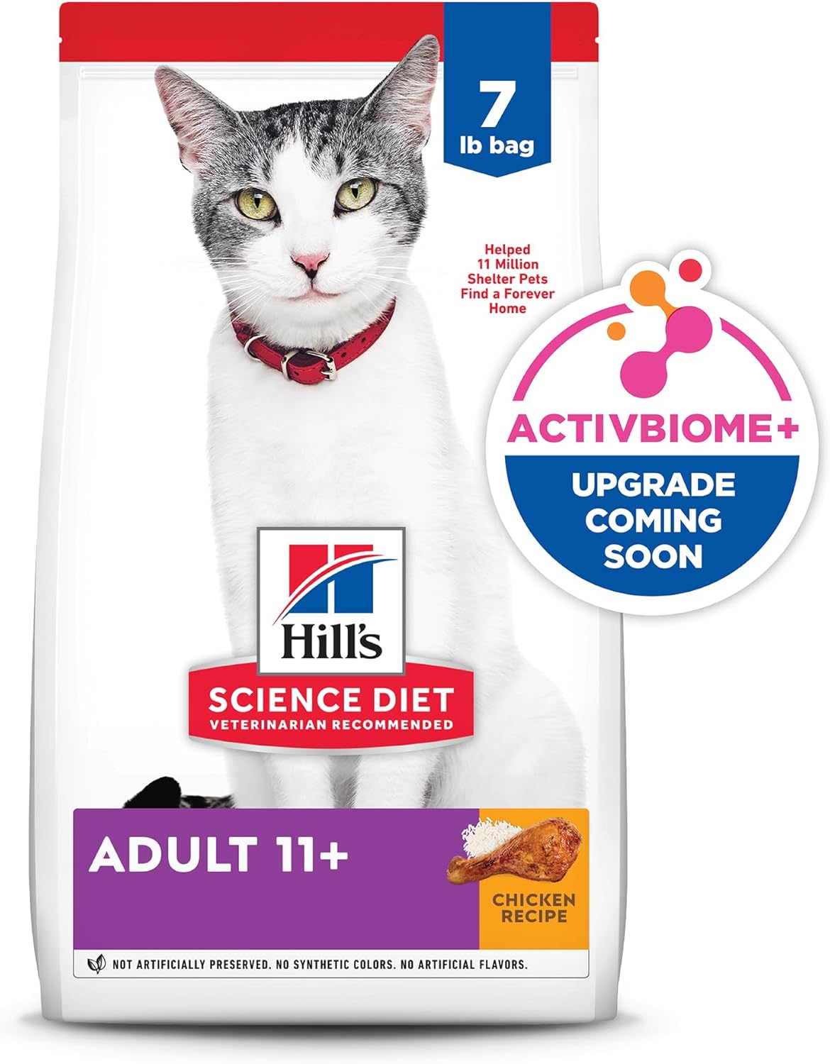 Hill's Science Diet Age Defying Senior Cat Dry Food, 3.17 kg