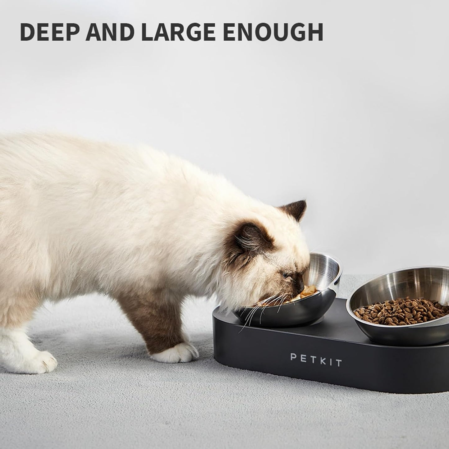 PETKIT Raised Dog Cat Food Bowl 304 Stainless Steel