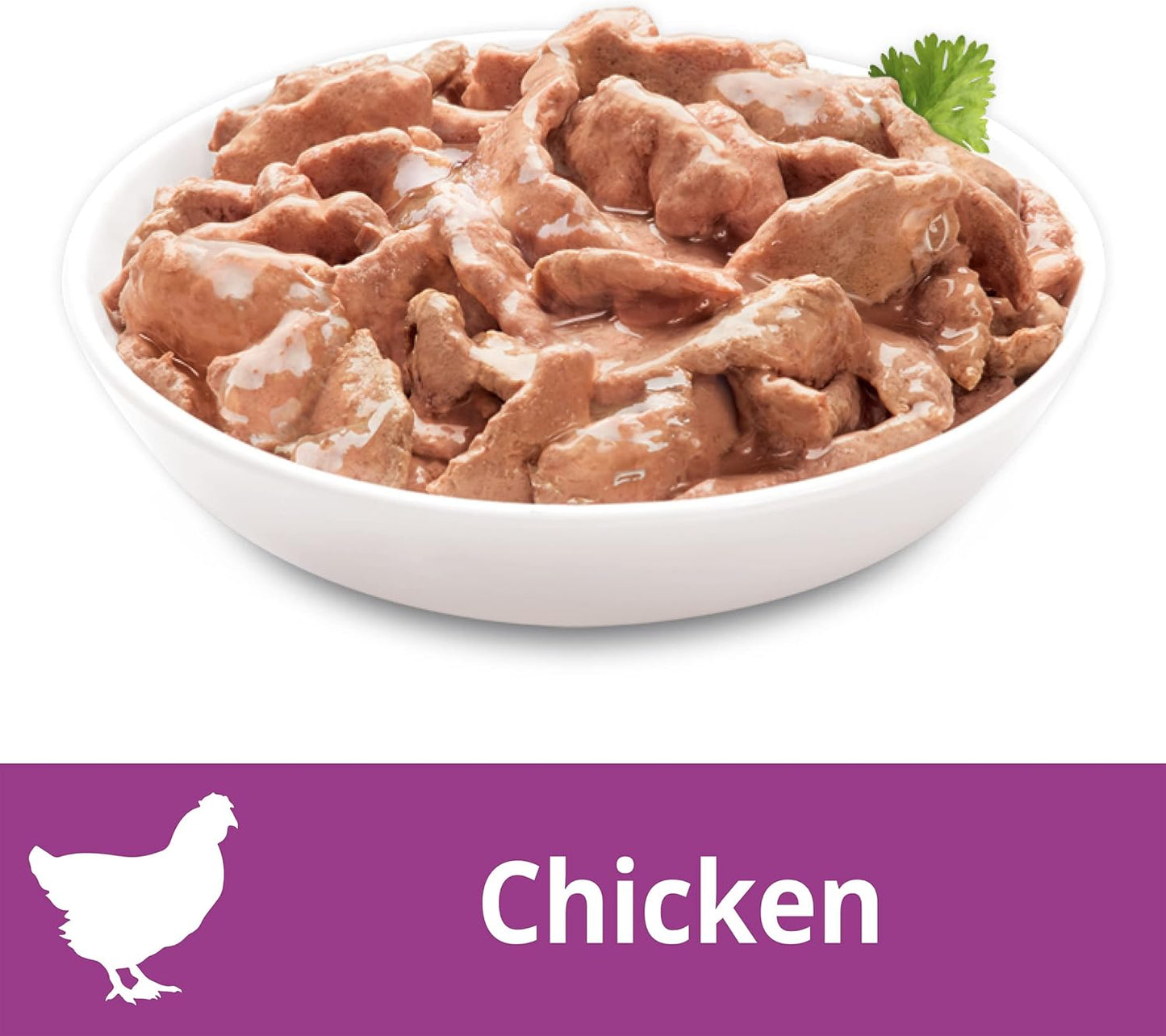 Adult Wet Dog Food With Tender Chicken 6 x 100g, 6 Pack (36 Trays)