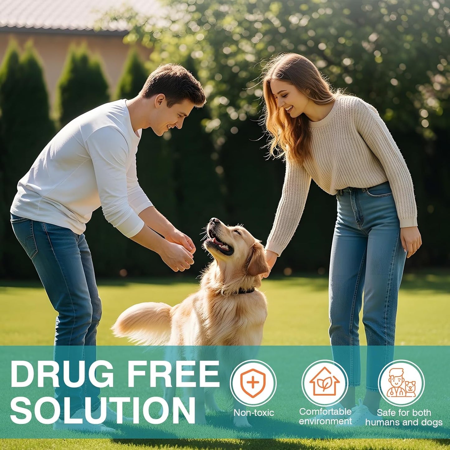 Dog Calming Pheromones Diffuser to Calm Pet 7 In 1 Advanced Kit (Tasteless)