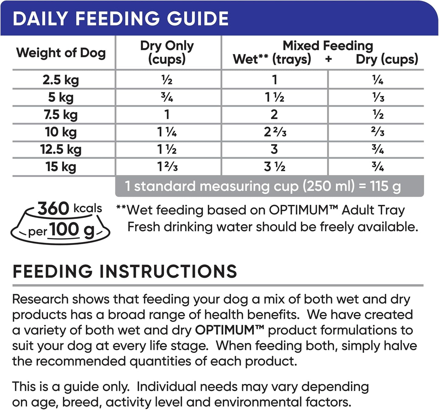 OPTIMUM Adult Toy/Small Breed Dry Dog Food with Chicken, Vegetables & Rice 15kg Bag
