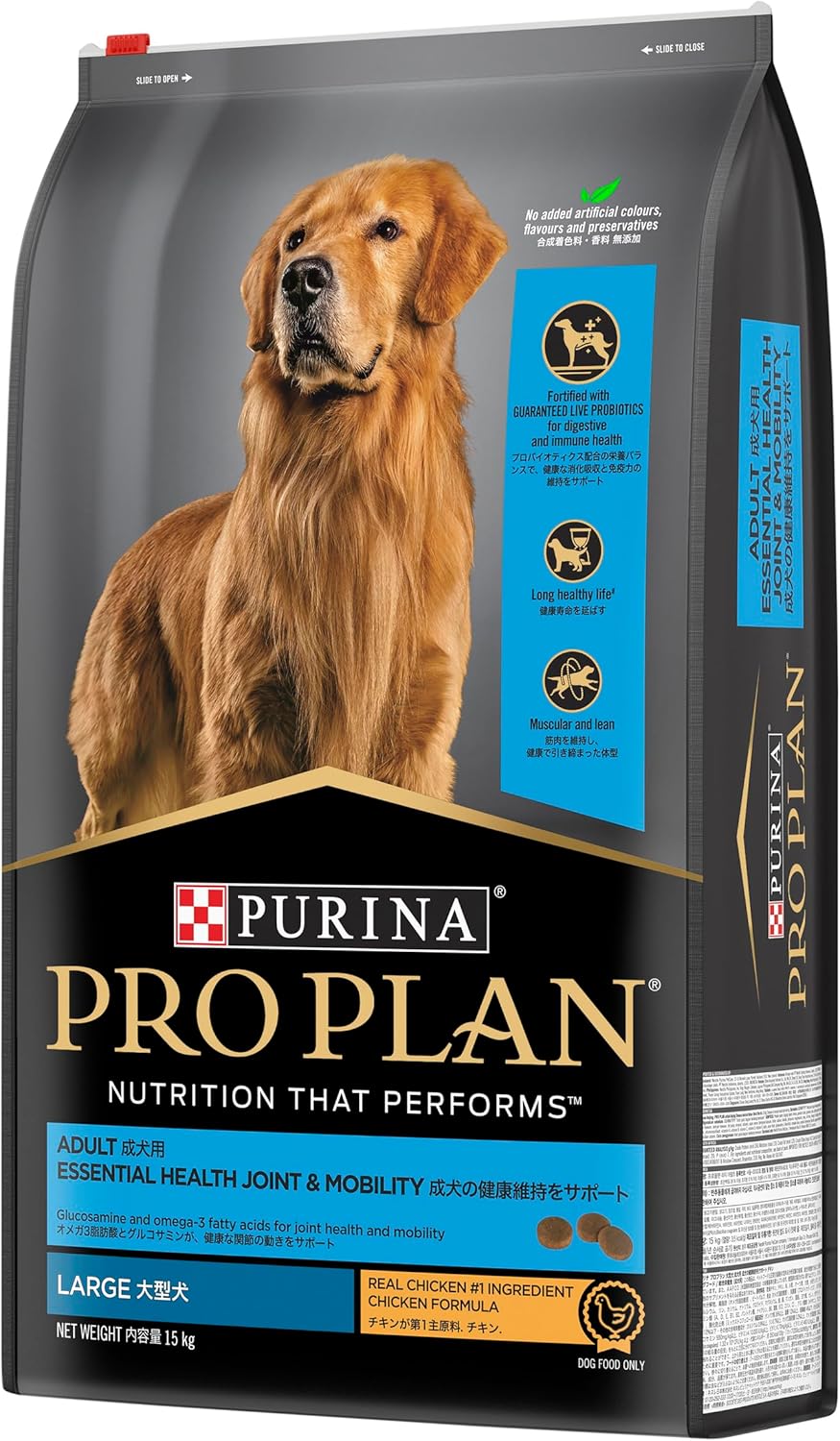 PRO Plan Adult Dry Dog Food Large Breed Chicken 15kg