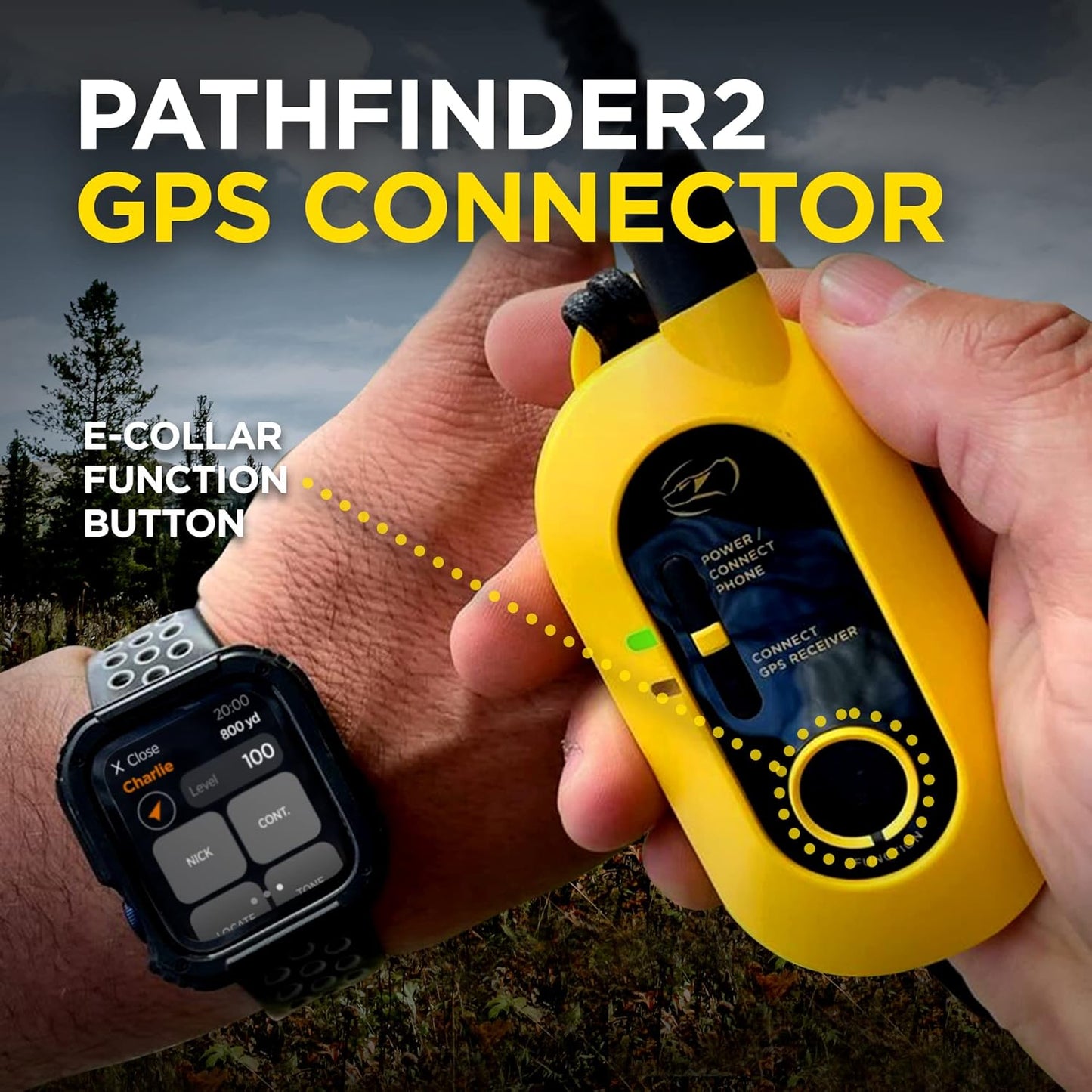 Dogtra Pathfinder 2 GPS Dog Tracker e Collar 9 Mile Long Range LED Light No Monthly fees